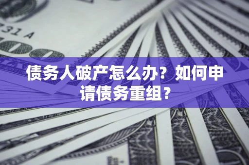 武汉债务人破产怎么办？如何申请债务重组？