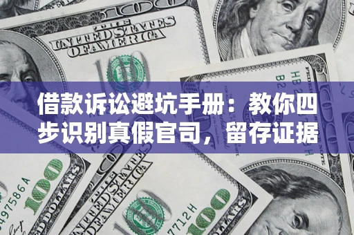武汉借款诉讼避坑手册：教你四步识别真假官司，留存证据不踩雷