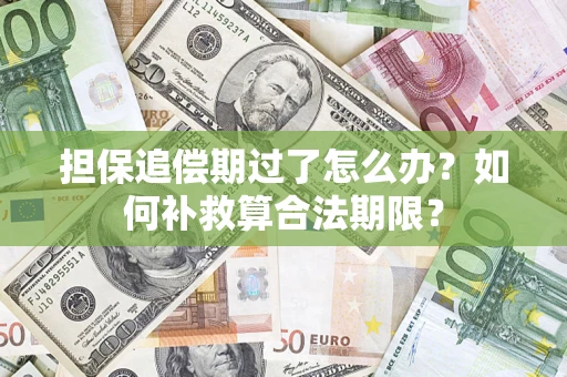 武汉担保追偿期过了怎么办？如何补救算合法期限？