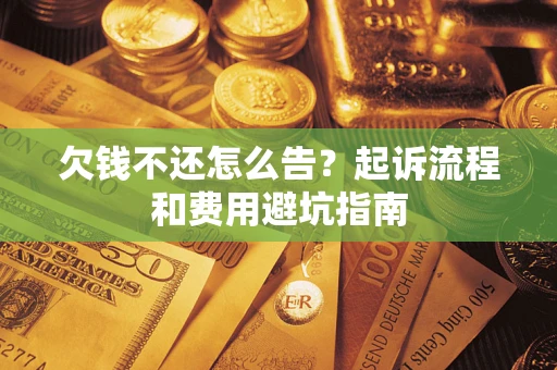 武汉欠钱不还怎么告?起诉流程和费用避坑指南 武汉欠钱不还怎么告?起诉流程和费用避坑指南