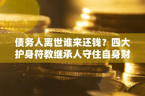 武汉债务人离世谁来还钱？四大护身符教继承人守住自身财产